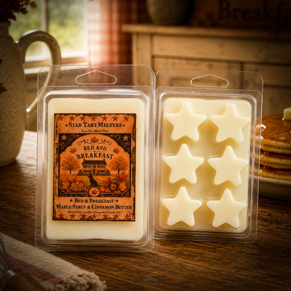 Bed And Breakfast 4 oz Star Tart Wax Melter