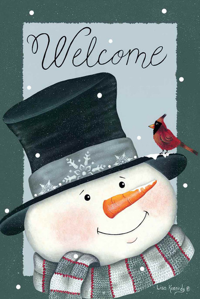 Cardinals Welcome 12X16