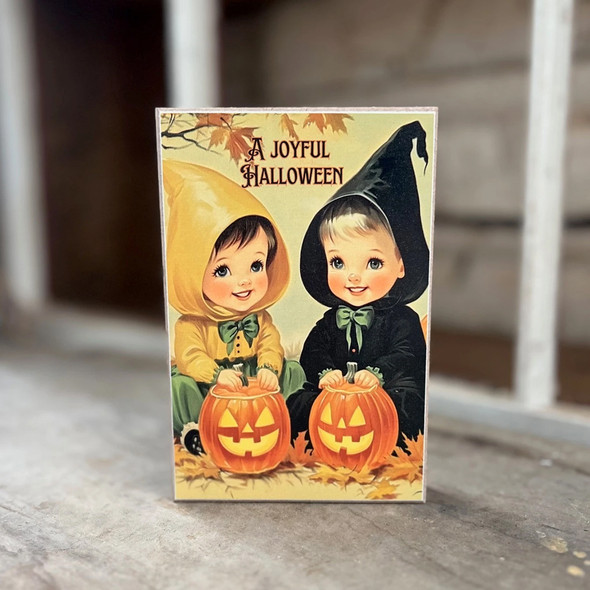 A Joyful Halloween Block