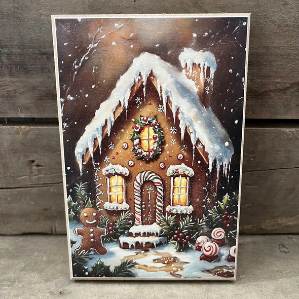 Gingerbread House Block
