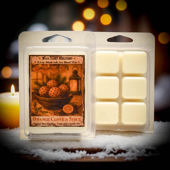 Orange Clove Mini Pack of 6 Tarts- 2.4oz Orange Clove Mini Pack of 6 Tarts- 2.4oz