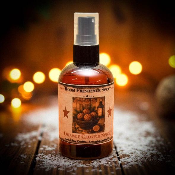 Orange Clove Room Spray- 4oz