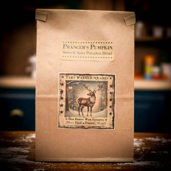 Prancer's Pumpkin Bread Bag of 12 Tarts-10 oz