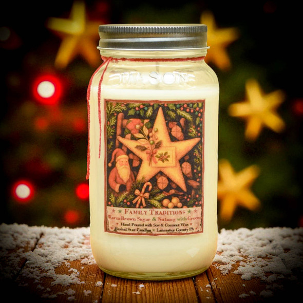 Family Traditions Jar Candle- 24oz