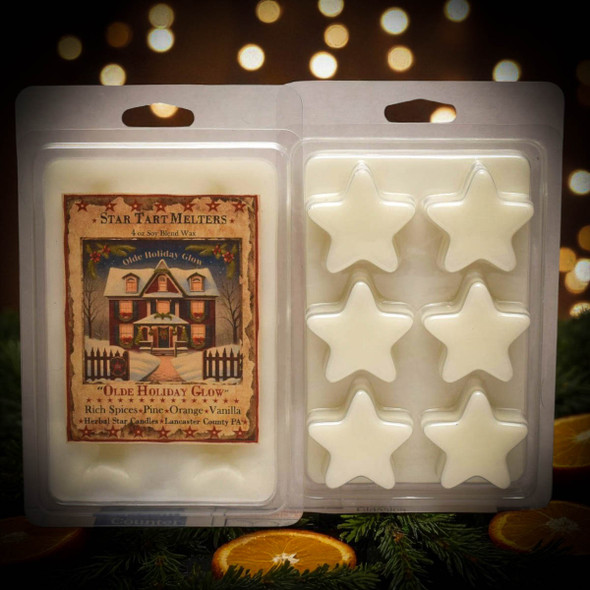 Olde Holiday Glow 4 oz Star Tart Wax Melter