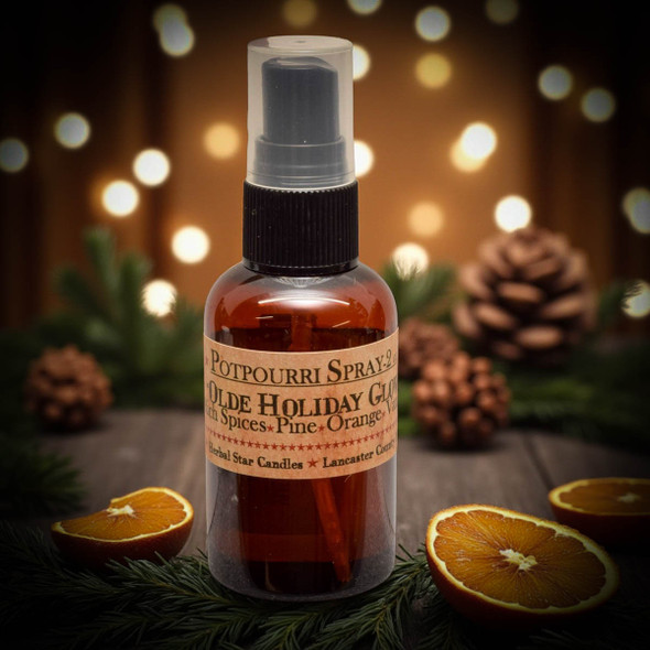 Olde Holiday Glow- potpourri refresher oil spray