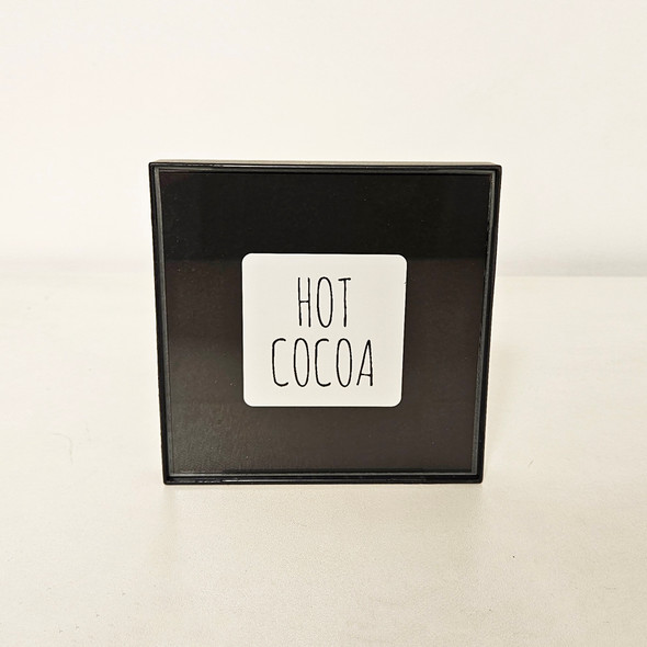 Hot Cocoa- 4inch Framed Sign Hot Cocoa- 4inch Framed Sign