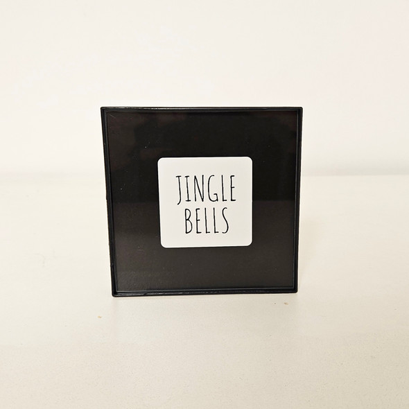 Jingle Bells- 4inch Framed Sign Jingle Bells- 4inch Framed Sign