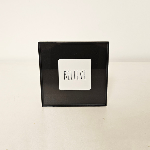 Believe- 4inch Framed Sign Believe- 4inch Framed Sign
