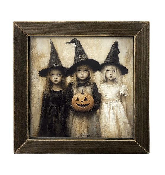 Pumpkin Spell Sisters 12x12