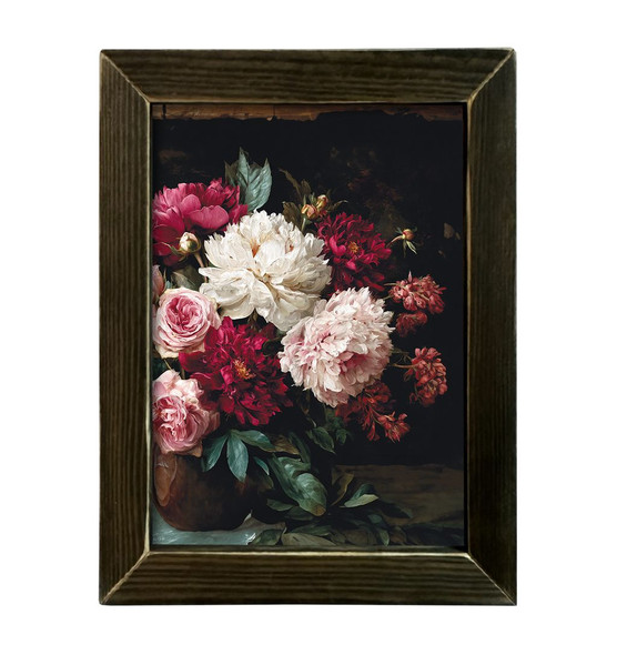 Velvet Blooms 12x16