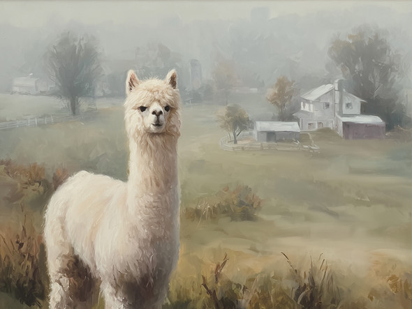 Alpaca Farm 12x16