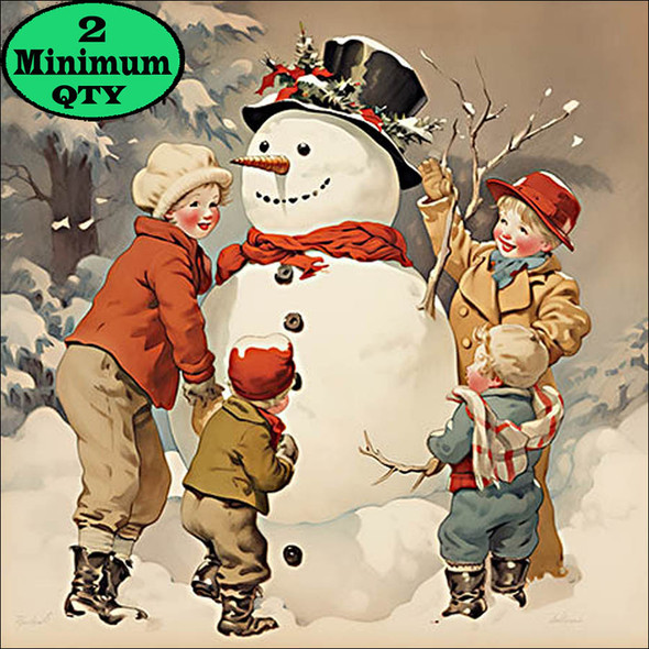 Fun in the Snow 12x12