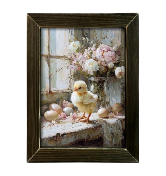 Chick Hatched Portrait 12x16