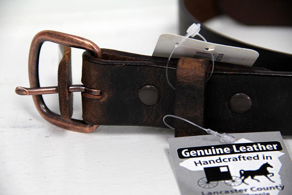 1 1/4 Econ Belt Antique-Med