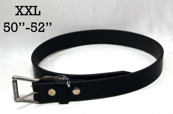 1 1/2" Plain Work Belt XXL Black