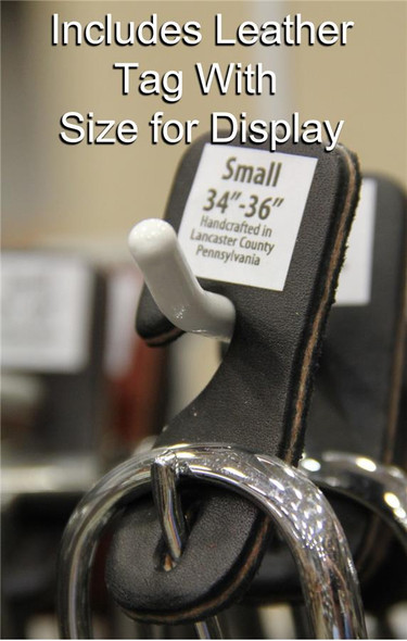 1 1/2" Plain Work Belt S Black