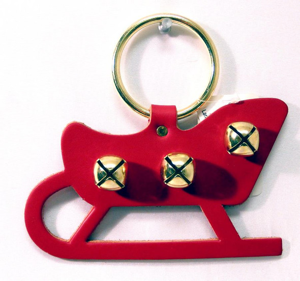 Red Sleigh W/3 Bells