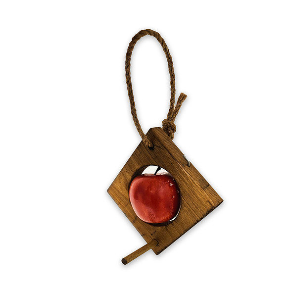 Apple Birdfeeder
