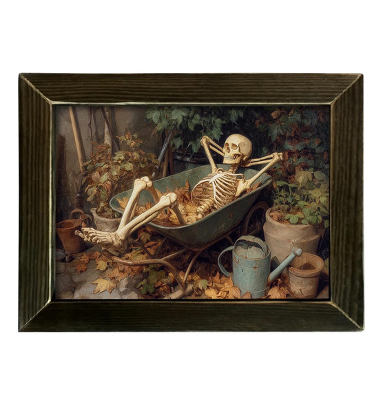 Skeleton Garden 12x16