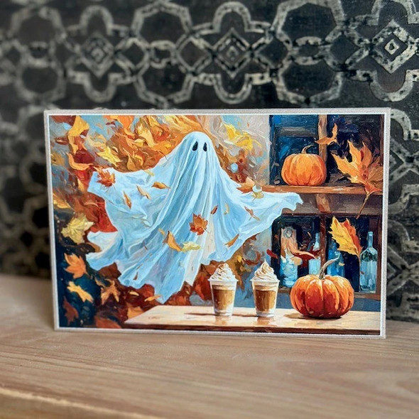 Spooky Kitchen 4X6 Block