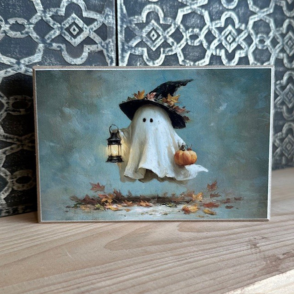 Floating Fall Ghost 4X6 Block