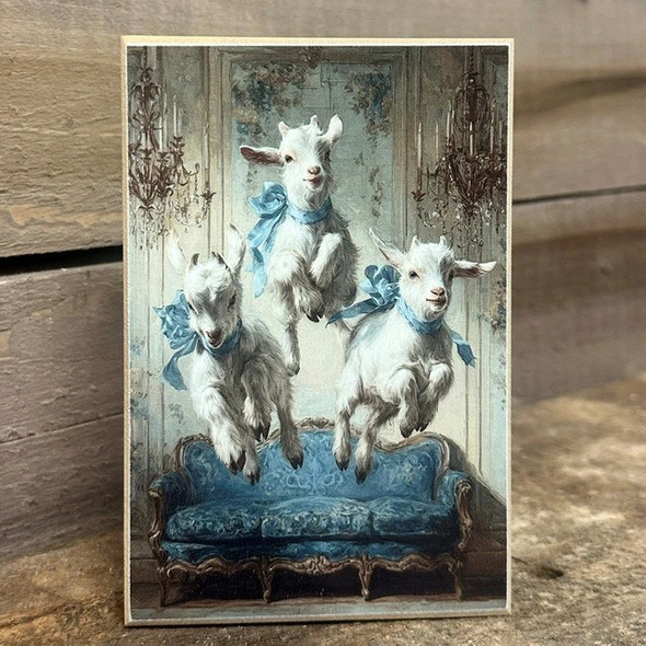 Heirloom Goats Block