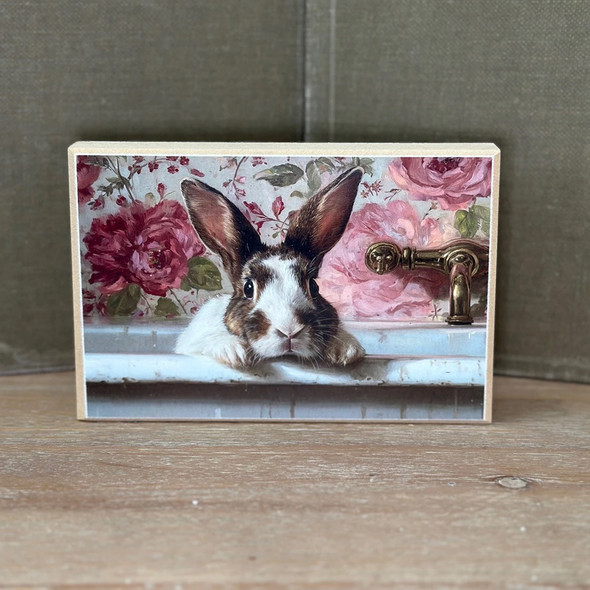 Bunny Bath Block