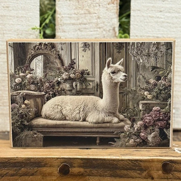 Heirloom Llama Block