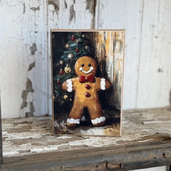 Gingerbread Man Block