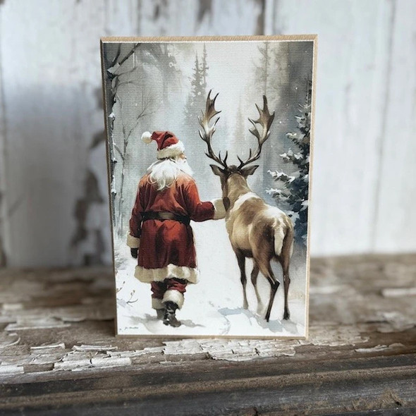 Walking with Santa Block