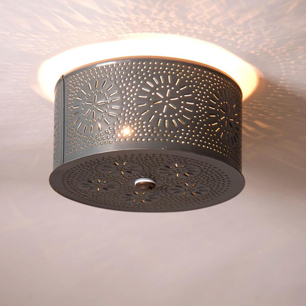 ROUND CEILING LIGHT W/CHISEL I