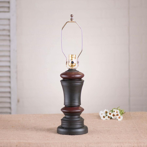 PEPPERMILL LAMP BASE SB WITH R