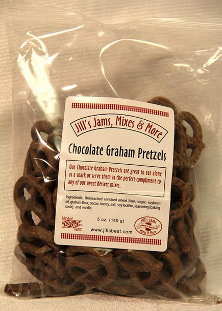 CHOCOLATE GRAHAM PRETZELS