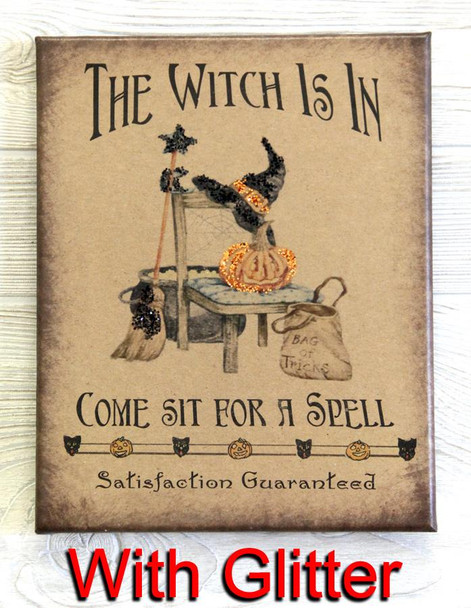 8X10 THE WITCH IS IN