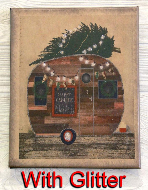 8X10 HAPPY CAMPER