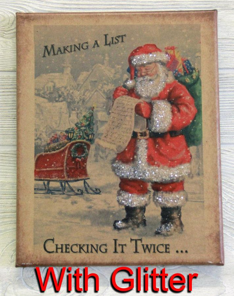 8X10 MAKING A LIST