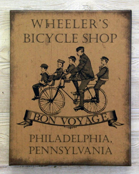 11X14 WHEELERS BICYCLE