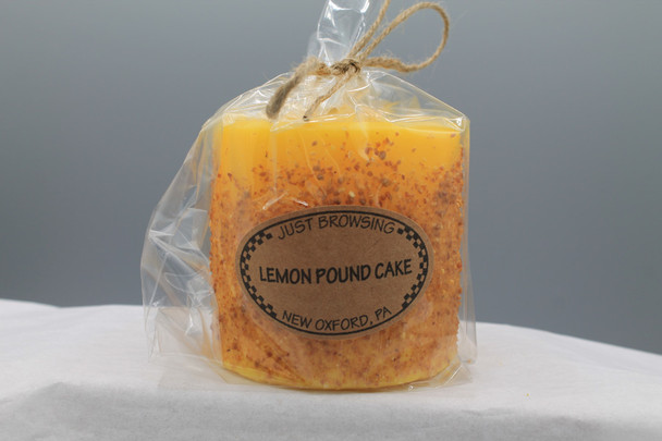 3x3 Pillar- Lemon Pound Cake