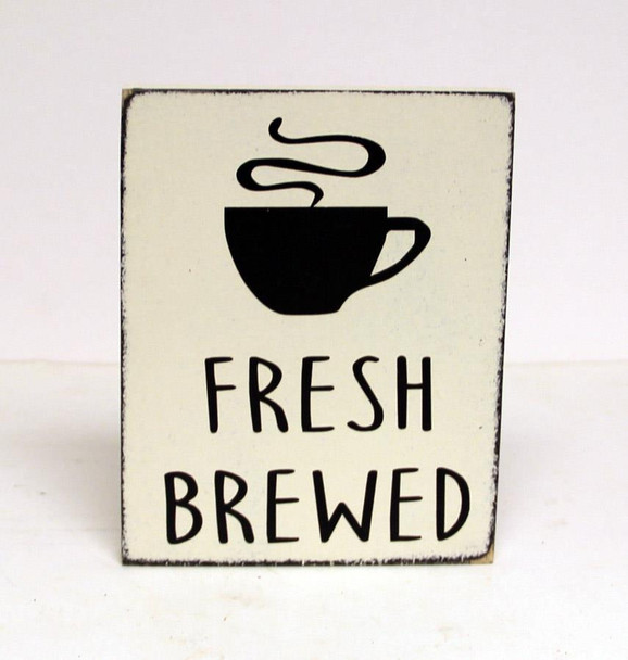 FRESH BREWED