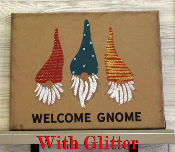11X14 WELCOME GNOME