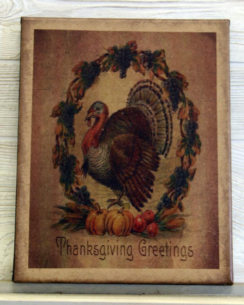 8X10 THANKSGIVING GREATINGS