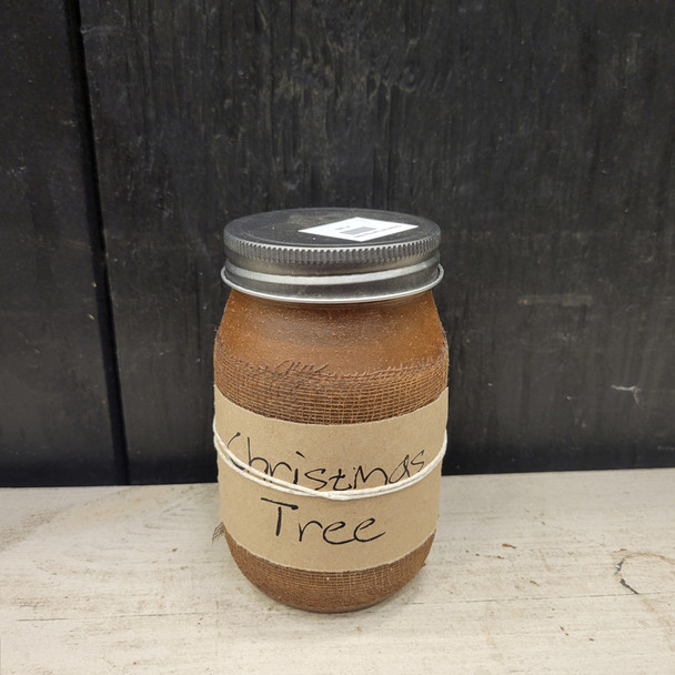 Christmas Tree 16oz- Jar Candle