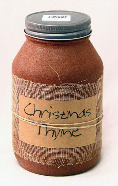 Christmas Thyme 32oz- Jar Candle
