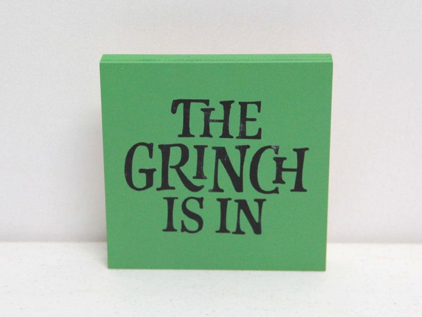 6X6 THE GRINCH IS IN