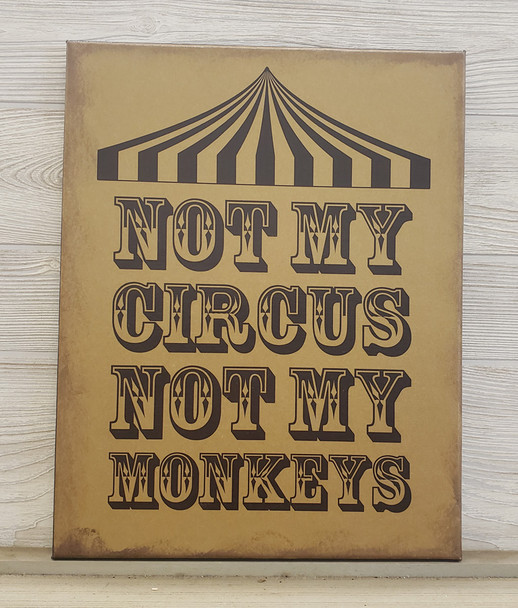 11X14 Circus Monkeys