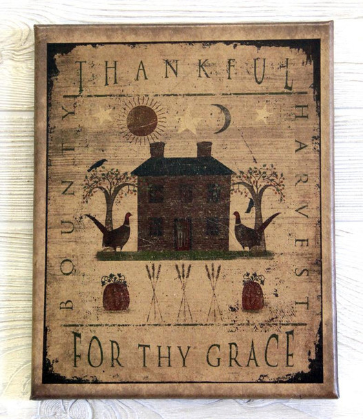 8X10 THANKFUL FOR THY GRACE