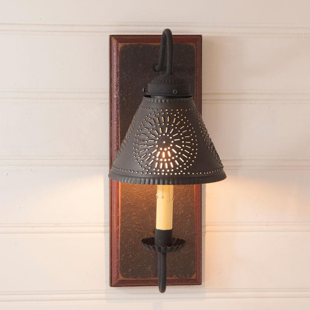 CRESTWOOD  SCONCE ES W/SB