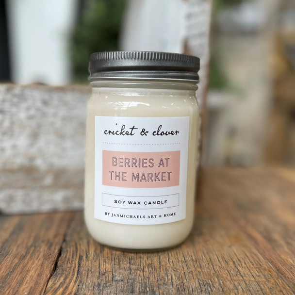 Soy Mason Candle- Select Your Scent