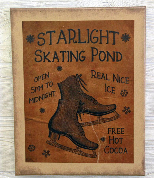 11X14 STARLIGHT SKATING POND